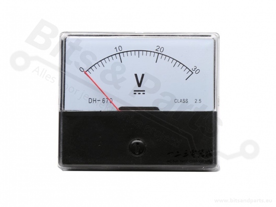 Paneelmeter Voltage 30V DC